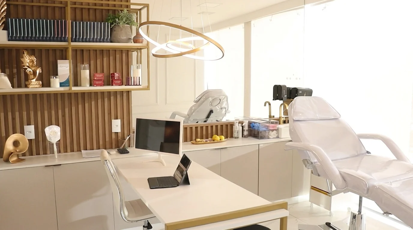 Sala de atendimento da Clínica Gabriela HOF
